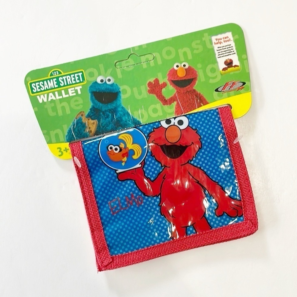 NEW Sesame Street Elmo wallet